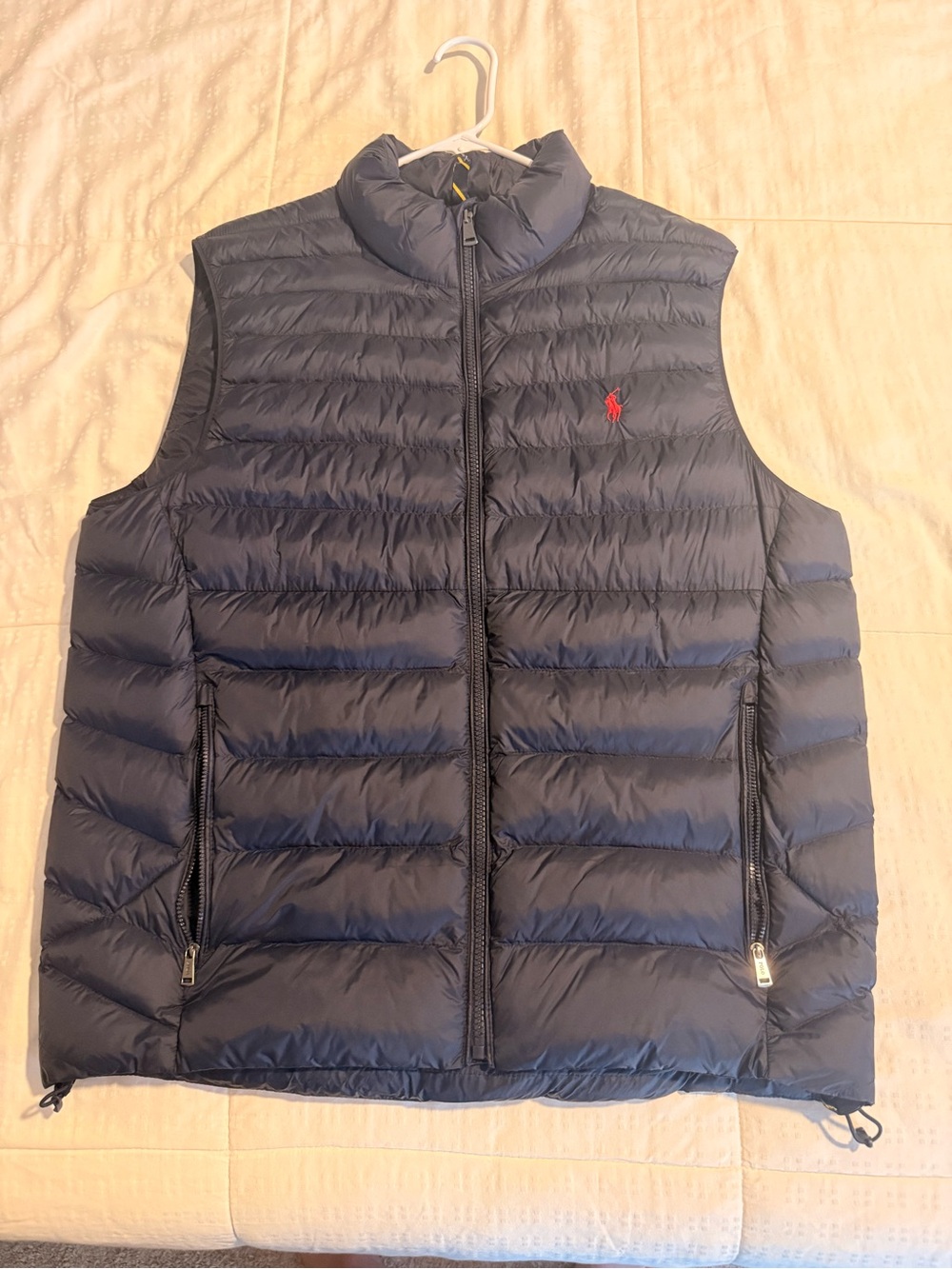 Ralph Lauren Navy Quilted Down Vest